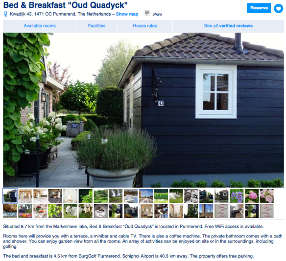 B&B naar Amsterdam Sail 2015