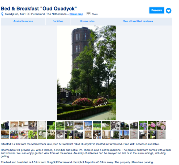 Bed & Breakfast Oud Quadyck streetview