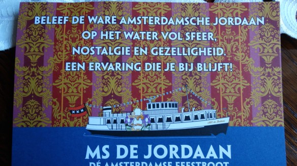 MS De Jordaanboot Amsterdam