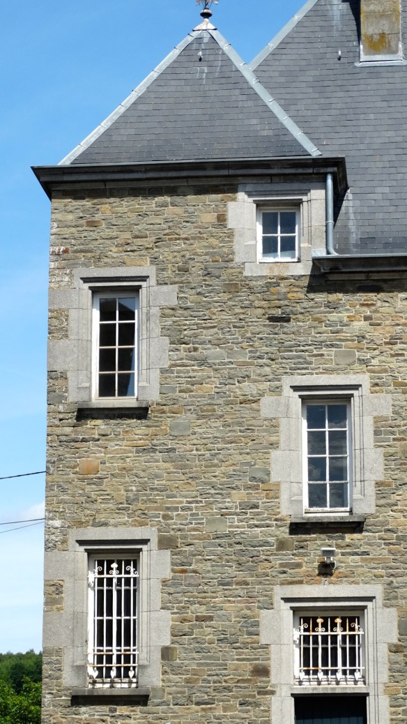 Prachtig uitzicht op het kasteel