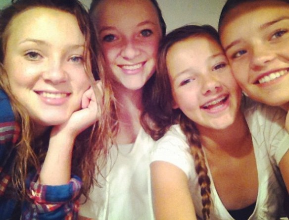 Bijzondere meiden bij elkaar