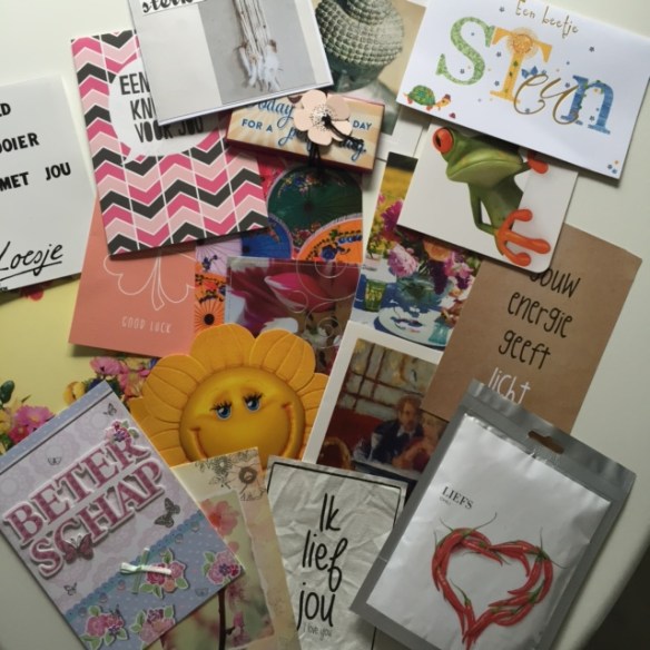 Lieve mensen...onwijs veel dank voor jullie support en prachtige verhalen.